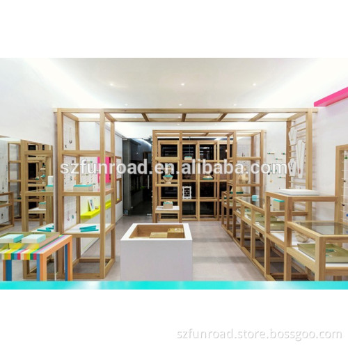 Fashion Jewelry Shop Decoration Interior Fitting DesignJewelry Display Showcase